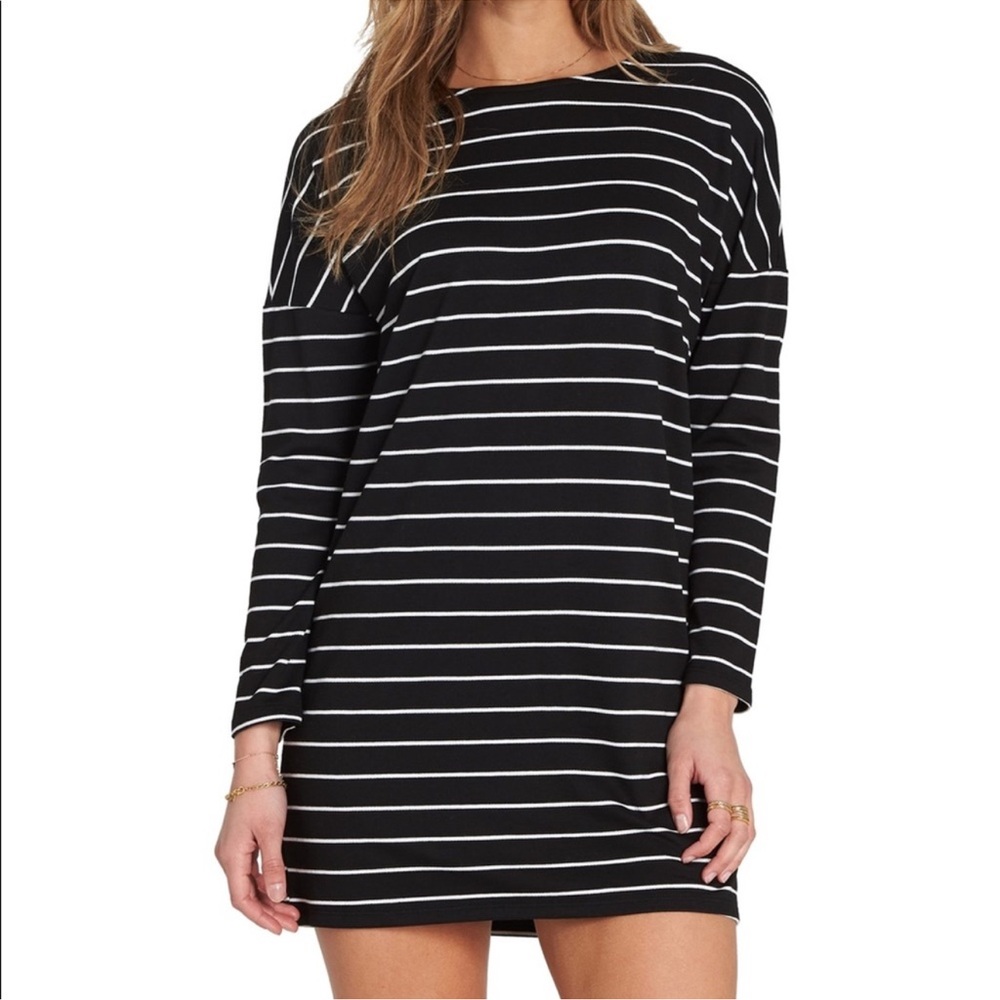 Billabong Simply Put T-Shirt Dress Black Size XS